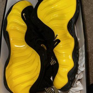 Barley worn nike foamposite in box killer bees wutang